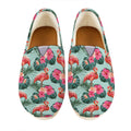 Tropical Floral Flamingo Pattern Print Casual Shoes