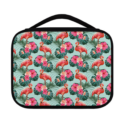 Tropical Floral Flamingo Pattern Print Classic Bible Case
