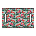 Tropical Floral Flamingo Pattern Print Golf Cart Seat Cover