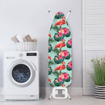 Tropical Floral Flamingo Pattern Print Ironing Board Cover