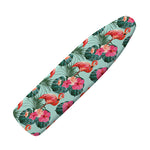 Tropical Floral Flamingo Pattern Print Ironing Board Cover