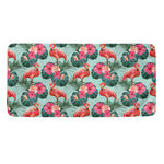 Tropical Floral Flamingo Pattern Print Towel