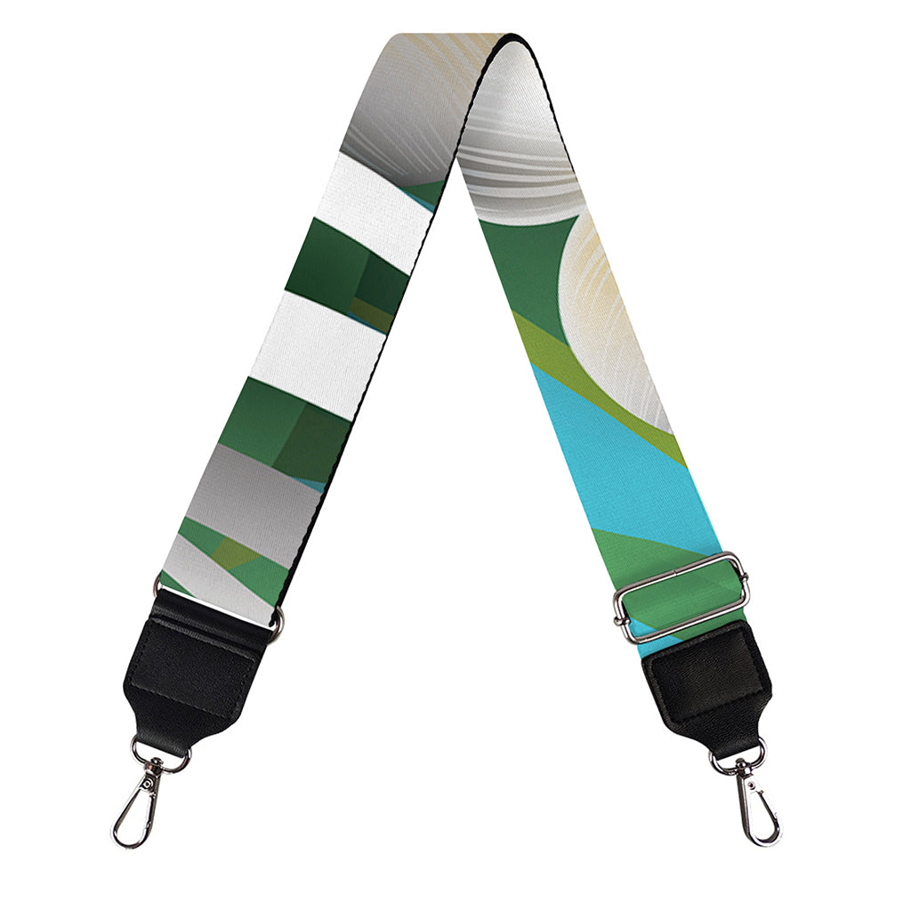Tropical Flower Aloha Print Bag Strap