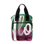 Tropical Flower Aloha Print Bible Tote Bag