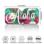 Tropical Flower Aloha Print Car Windshield Sun Shade