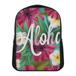 Tropical Flower Aloha Print Casual Backpack