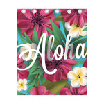 Tropical Flower Aloha Print Curtain
