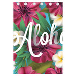 Tropical Flower Aloha Print Curtain