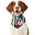 Tropical Flower Aloha Print Dog Bandana