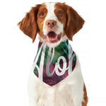 Tropical Flower Aloha Print Dog Bandana