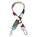 Tropical Flower Aloha Print Dog Seat Belt