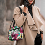 Tropical Flower Aloha Print Double Strap Bible Bag