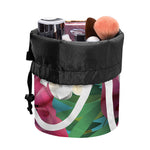 Tropical Flower Aloha Print Drawstring Makeup Bag