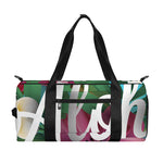 Tropical Flower Aloha Print Gym Bag