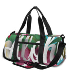 Tropical Flower Aloha Print Gym Bag