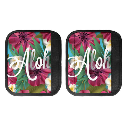 Tropical Flower Aloha Print Handle Covers