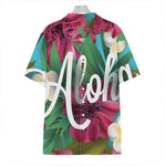 Tropical Flower Aloha Print Hawaiian Shirt
