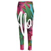 Tropical Flower Aloha Print High-Waisted Pocket Leggings