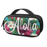 Tropical Flower Aloha Print Insulin Cooler Travel Case