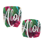 Tropical Flower Aloha Print Office Chair Cover