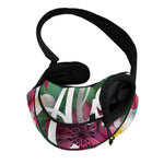Tropical Flower Aloha Print Pet Sling Carrier