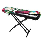 Tropical Flower Aloha Print Piano Keyboard Cover