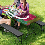 Tropical Flower Aloha Print Picnic Table Cover
