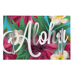 Tropical Flower Aloha Print Placemat