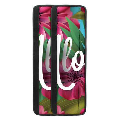 Tropical Flower Aloha Print Refrigerator Handle Covers