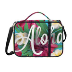 Tropical Flower Aloha Print Shoulder Strap Bible Bag