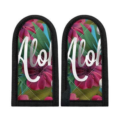 Tropical Flower Aloha Print Skillet Handle Cover