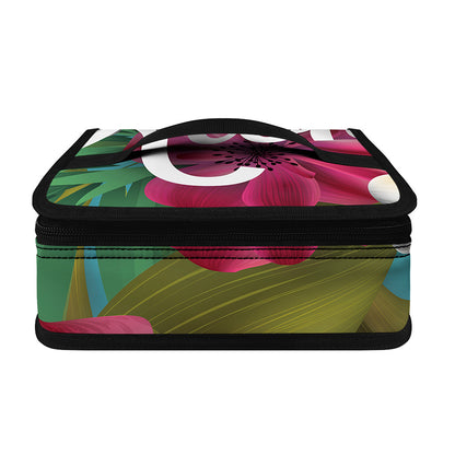 Tropical Flower Aloha Print Small Lunch Bag