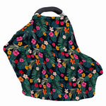 Tropical Flowers Hawaii Pattern Print Baby Seat Cover