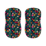 Tropical Flowers Hawaii Pattern Print Bar Stool Covers