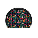 Tropical Flowers Hawaii Pattern Print Coin Purse