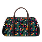 Tropical Flowers Hawaii Pattern Print Duffle Bag