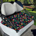 Tropical Flowers Hawaii Pattern Print Golf Cart Seat Cover