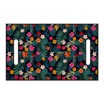 Tropical Flowers Hawaii Pattern Print Golf Cart Seat Cover