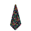 Tropical Flowers Hawaii Pattern Print Hand Towel