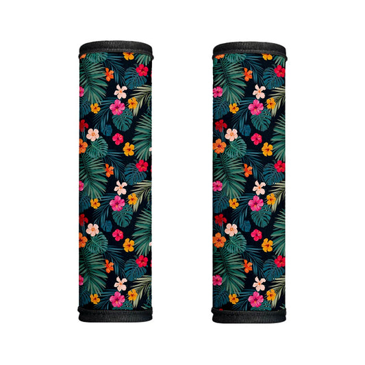 Tropical Flowers Hawaii Pattern Print Handle Covers