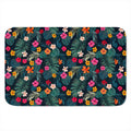 Tropical Flowers Hawaii Pattern Print Indoor Door Mat