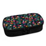 Tropical Flowers Hawaii Pattern Print Insulin Cooler Travel Case