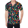 Tropical Flowers Hawaii Pattern Print Men's Shirt
