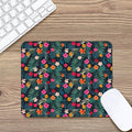 Tropical Flowers Hawaii Pattern Print Mouse Pad