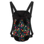 Tropical Flowers Hawaii Pattern Print Pet Carrier Backpack
