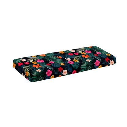 Tropical Flowers Hawaii Pattern Print Piano Keyboard Cover