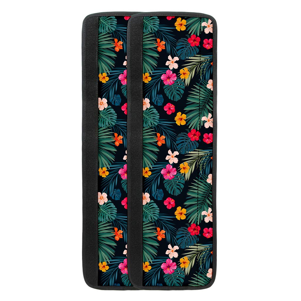 Tropical Flowers Hawaii Pattern Print Refrigerator Handle Covers