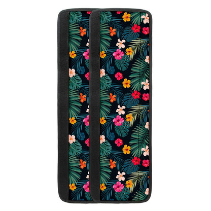 Tropical Flowers Hawaii Pattern Print Refrigerator Handle Covers