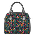 Tropical Flowers Hawaii Pattern Print Shoulder Handbag