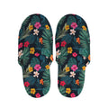 Tropical Flowers Hawaii Pattern Print Slippers